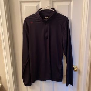 Rhone court side 1/4 zip size large